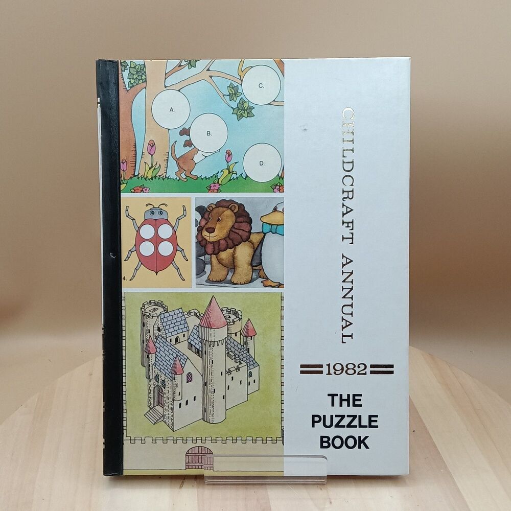 Puzzle Book (Childcraft Annual)   World Book (1982, Hardcover)